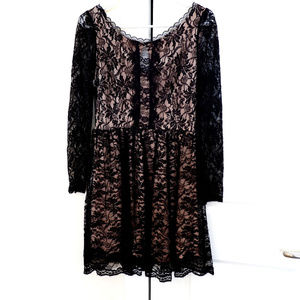 Soieblu black lace dress